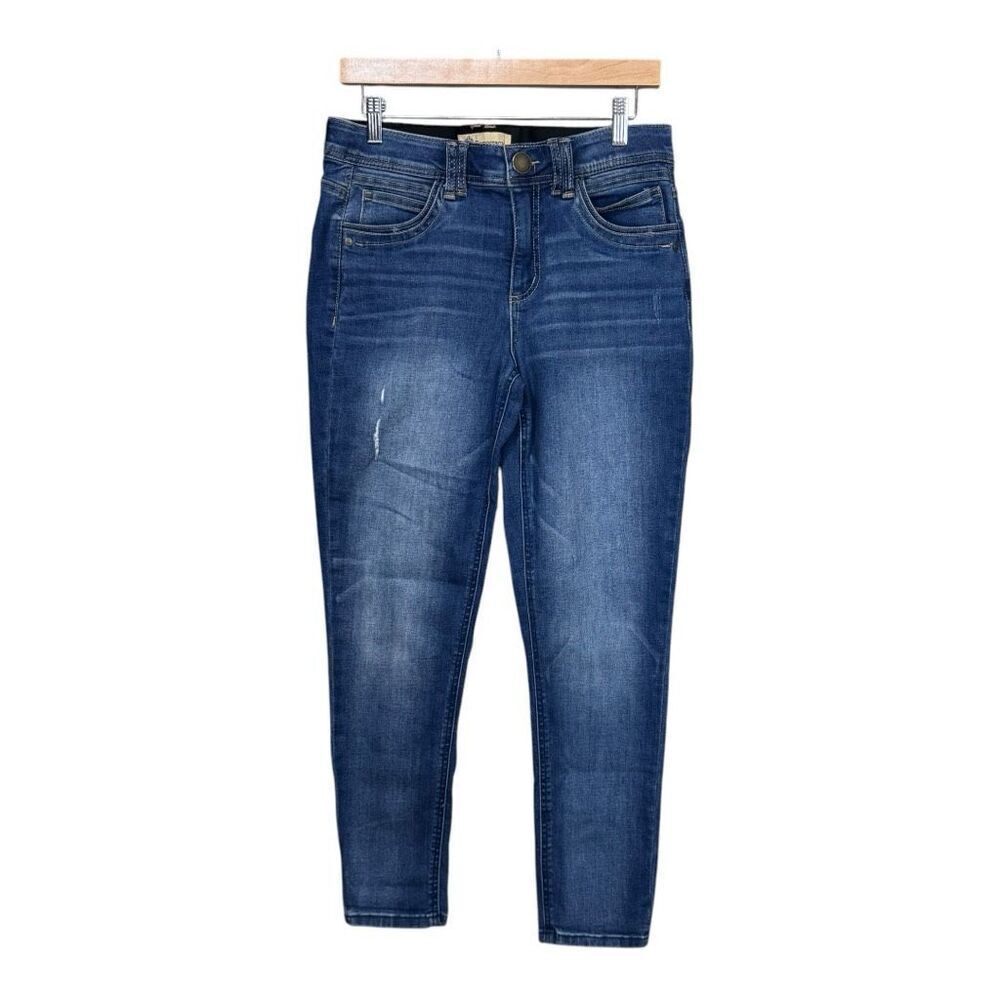 Democracy Ab Technology Blue Denim‎ Jeans Stretch Women's Size 8